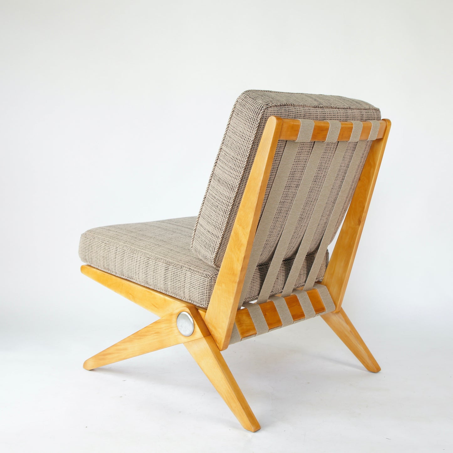 Pierre Jeanneret Scissor Chair by Knoll_03~Price ASK~