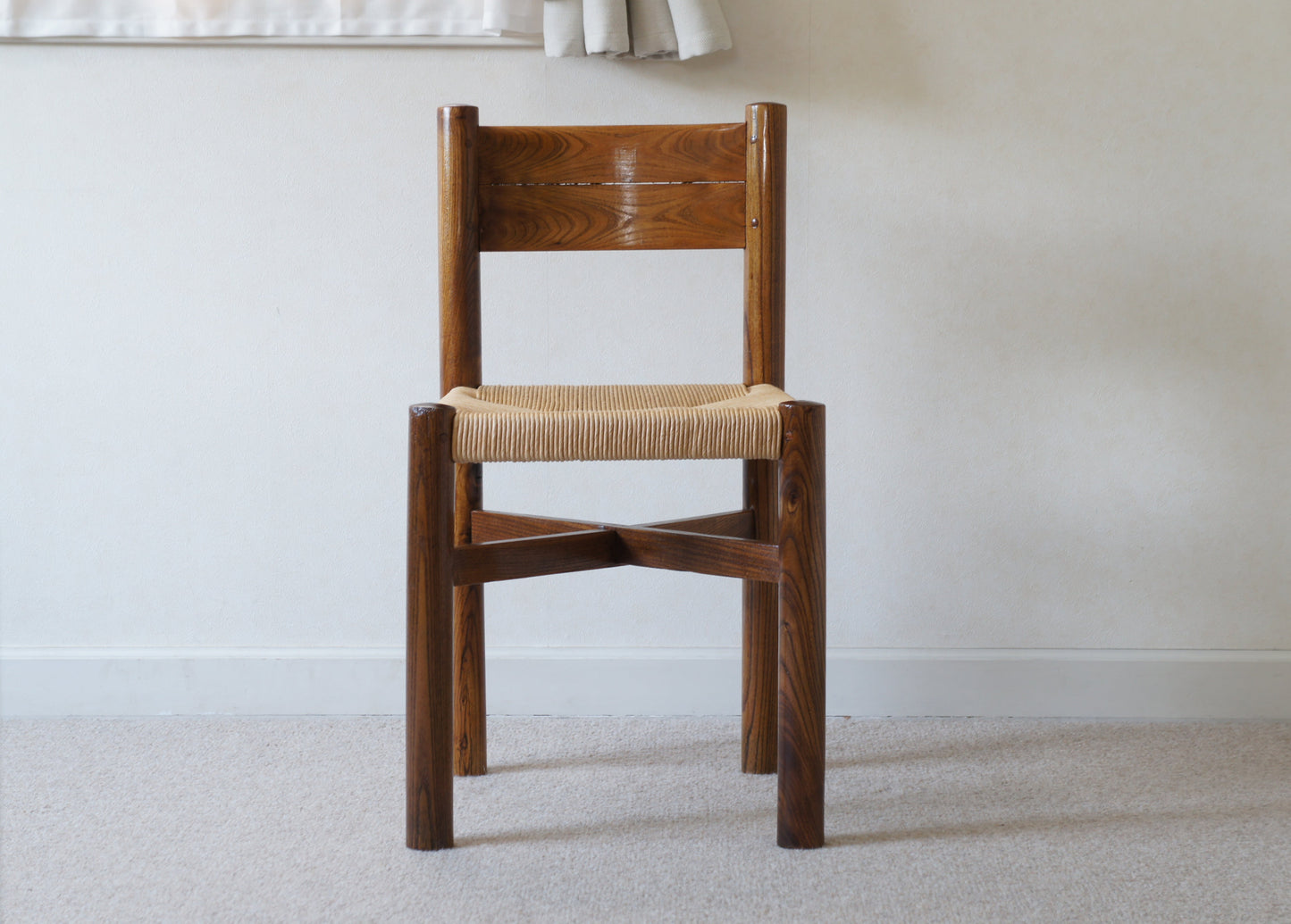 B.C.B Meribel Chair(Walnut) by Charlotte Perriand~Price ASK~