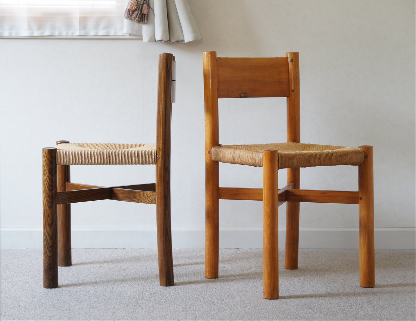 B.C.B Meribel Chair(Walnut) by Charlotte Perriand~Price ASK~