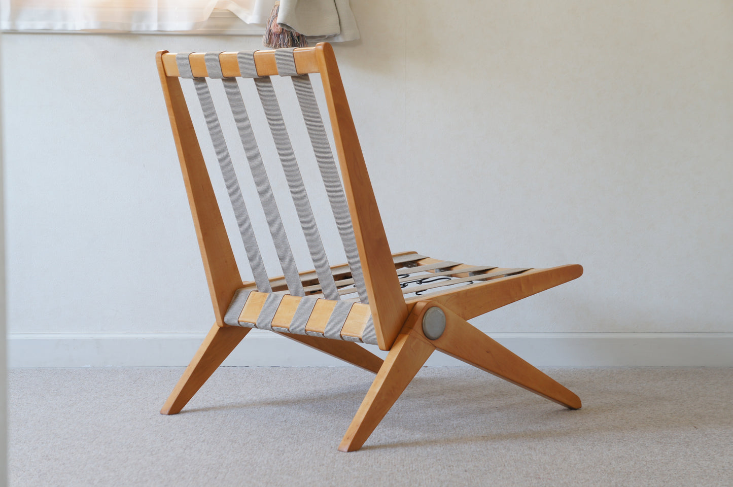 Pierre Jeanneret Scissor Chair by Knoll_06~Price ASK~