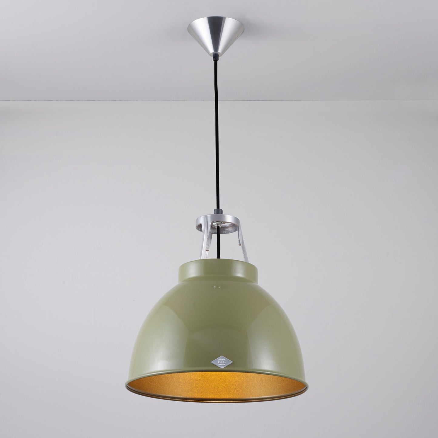 Titan Size 1 Pendant - Olive Green / Bronze