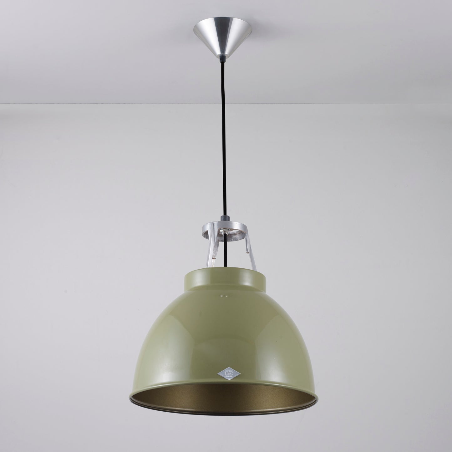 Titan Size 1 Pendant - Olive Green / Bronze