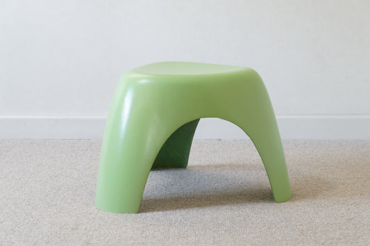 Kotobuki Elephant Stool 04(Green) by Sori Yanagi