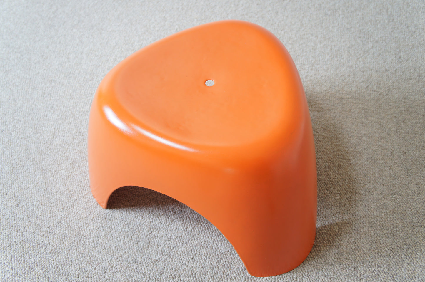 Kotobuki Elephant Stool 03(Orange) by Sori Yanagi