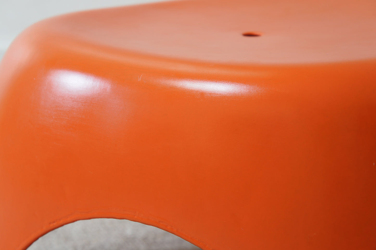 Kotobuki Elephant Stool 03(Orange) by Sori Yanagi