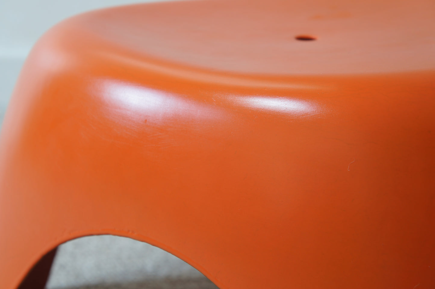 Kotobuki Elephant Stool 03(Orange) by Sori Yanagi