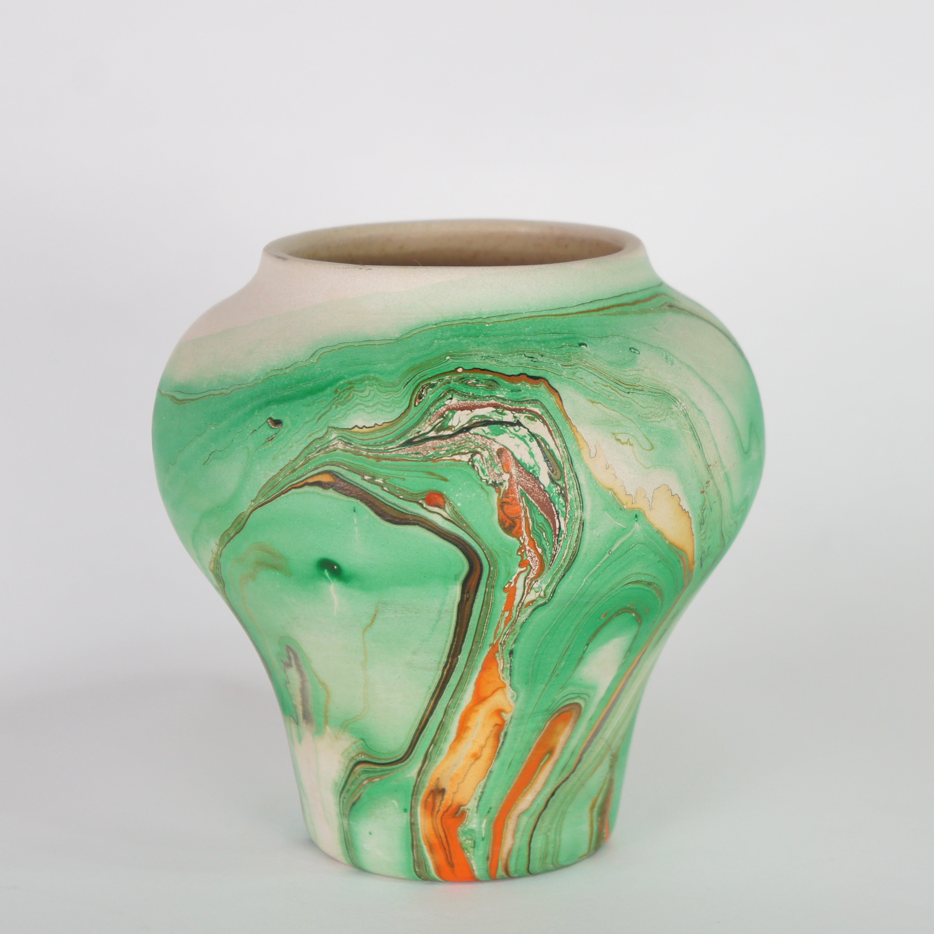 純正売れ筋 ヴィンテージ 14cm 花瓶 ネマジnemadji pottery ビンテージ 