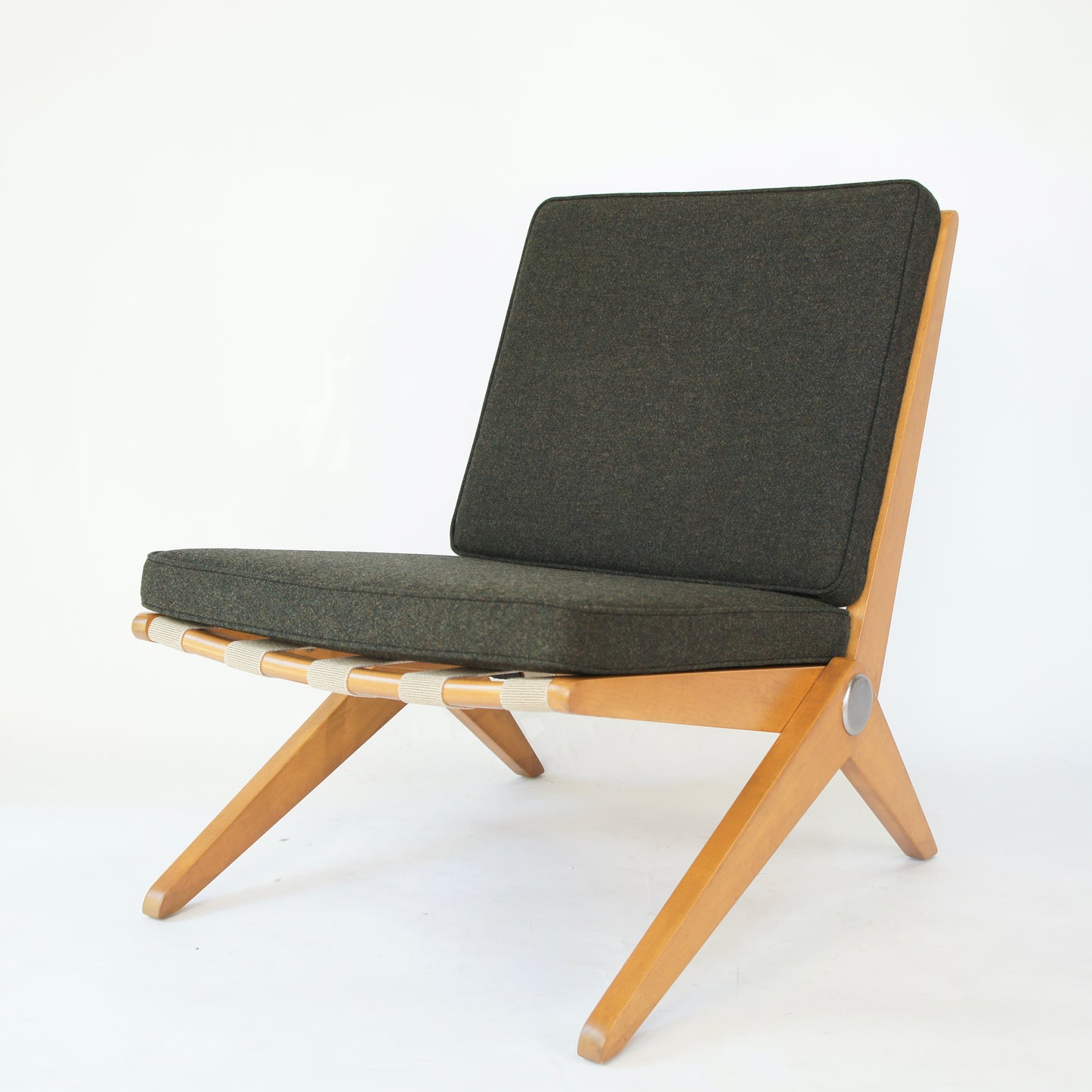 Pierre Jeanneret Scissor Chair by Knoll_02~Sold Out~