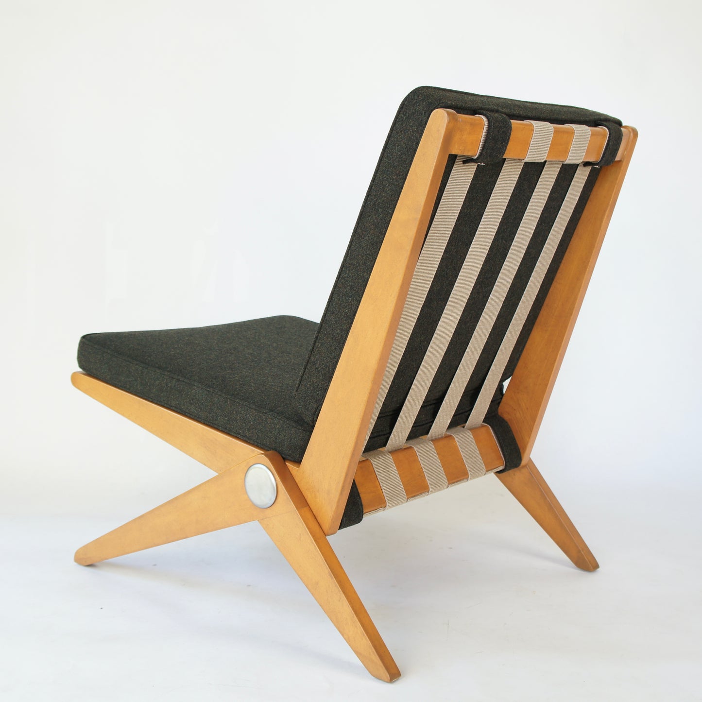 Pierre Jeanneret Scissor Chair by Knoll_02~Sold Out~