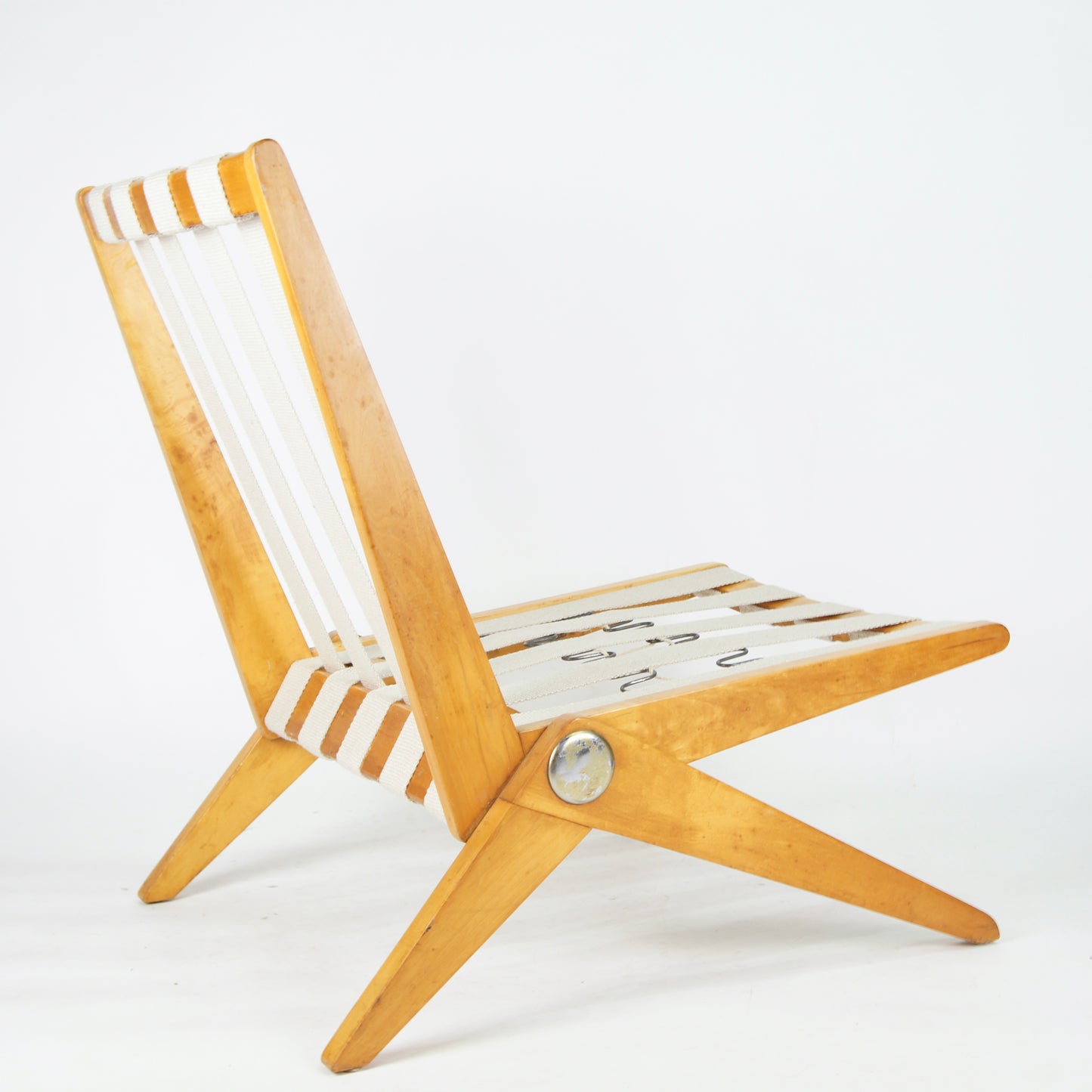 Pierre Jeanneret Scissor Chair by Knoll_03~Price ASK~
